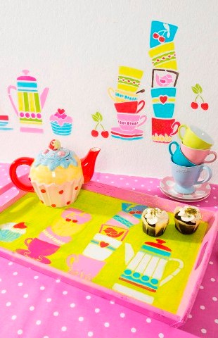 Акрилни бои с матов лак Decormatt Acryl Marabu