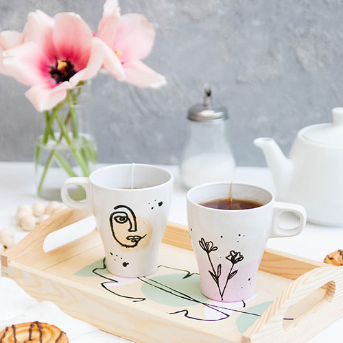 Боя за порцелан и стъкло гланц Marabu Porcelain / Porcelain&Glass glossy