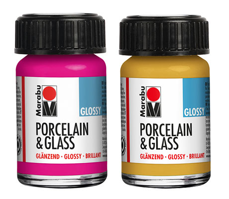Боя за порцелан и стъкло гланц Marabu Porcelain / Porcelain&Glass glossy