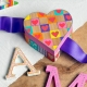 Универсален контур с брокатен ефект Marabu Glitter pen