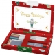Творчески комплект Happy Holidays - коледни картички и етикети за подарък Faber-Castell  Creative Box Limited Edition